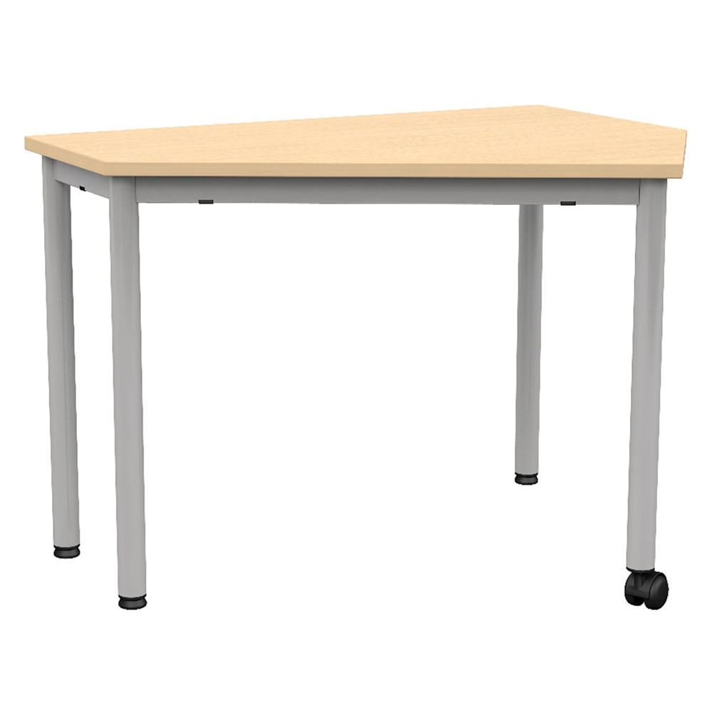 [SB26534PVEP] Table VERSATI plateau ép.21 mm stratifié chant ABS piètement époxy - 90x69 cm - T4