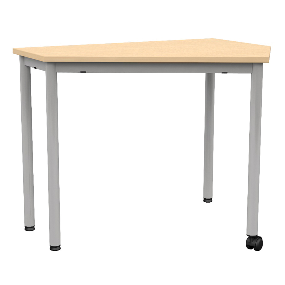 [SB26535PVEP] Table VERSATI plateau ép.21 mm stratifié chant ABS piètement époxy - 90x69 cm - T5