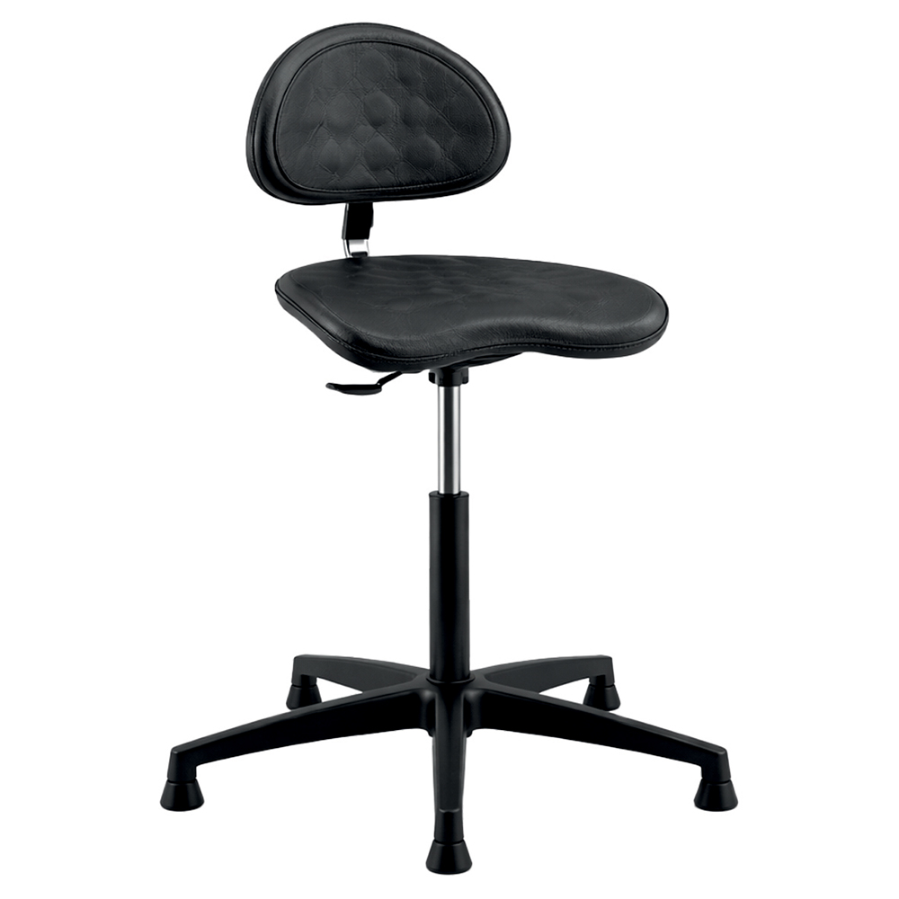 [SB95600ZZZZ-01] Siège TRACTOR assise et dossier polyuréthane piètement nylon - H50 à 70 cm