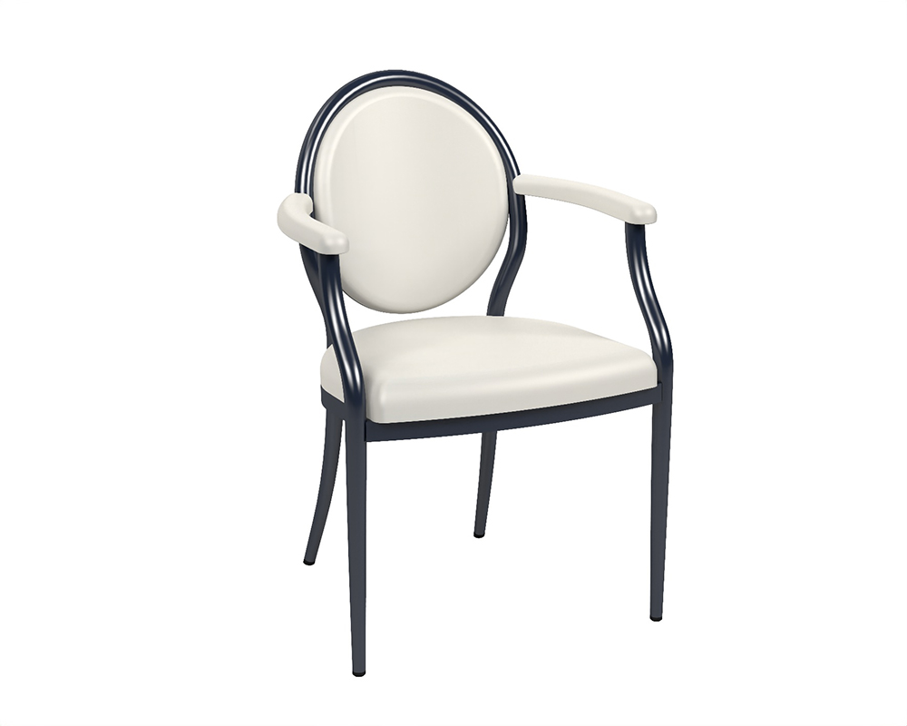 [MO-265L2] Bridge 260 assise dossier et accourdoir tissu enduit piètement alu époxy - T6
