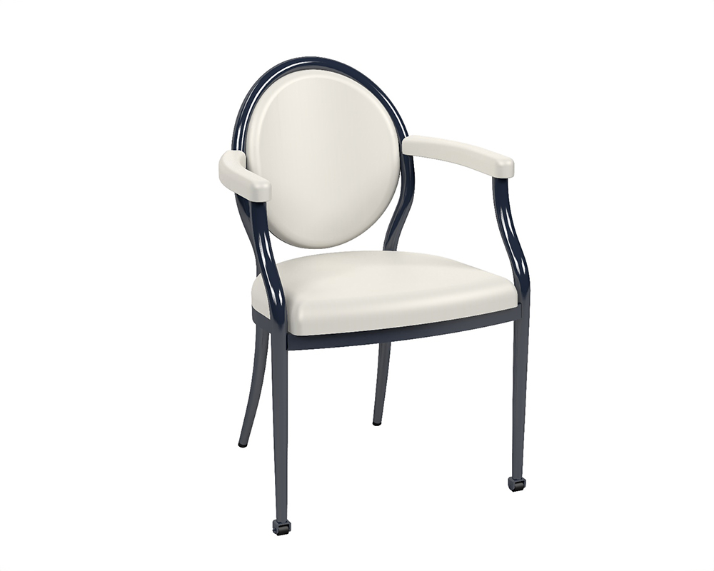 [MO-265L2R] Bridge 260 mobile assise, dossier et accoudoir tissu enduit piètement alu époxy - T6