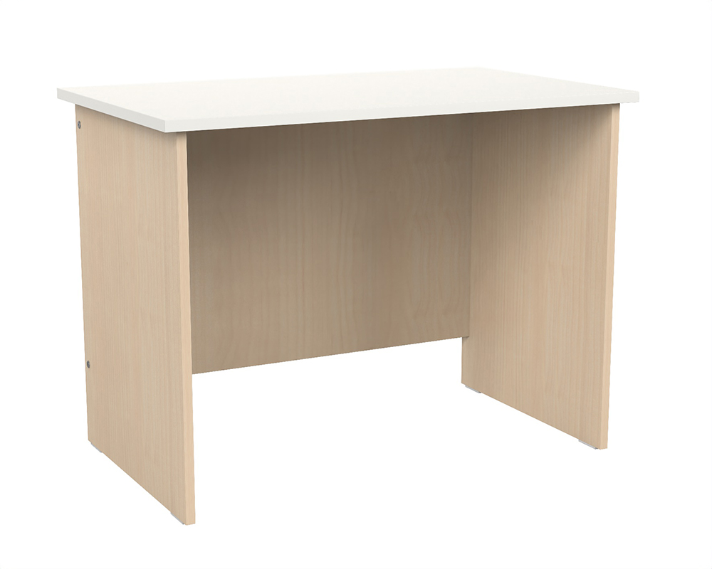 [MO-30310160] Bureau TERRA plateau ép.21 mm stratifié chant ABS panneau mélaminé - 100x60cm - T6
