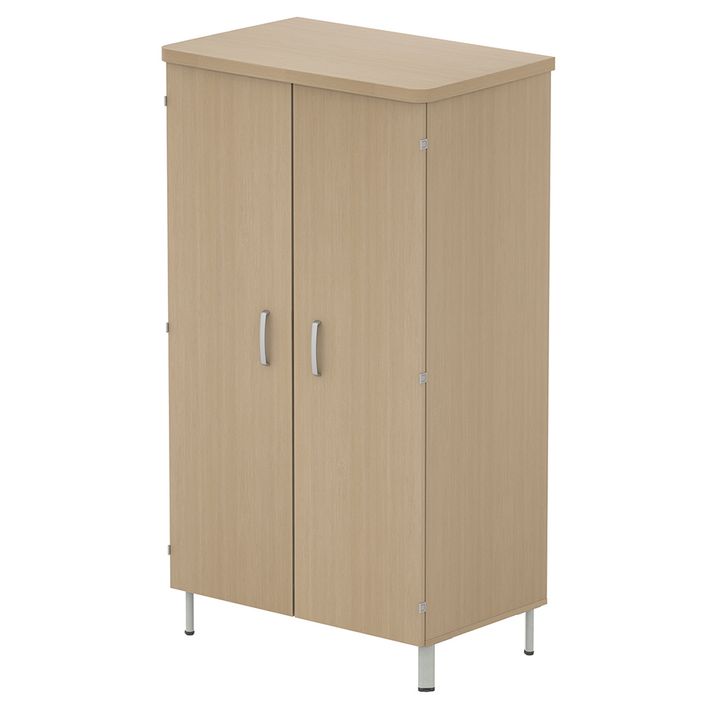 [MO-40022200] Armoire DANAÉ SIGNATURE 2 portes 1/2 penderie et lingerie mélaminé pièt. époxy - L103xP65xH180 cm