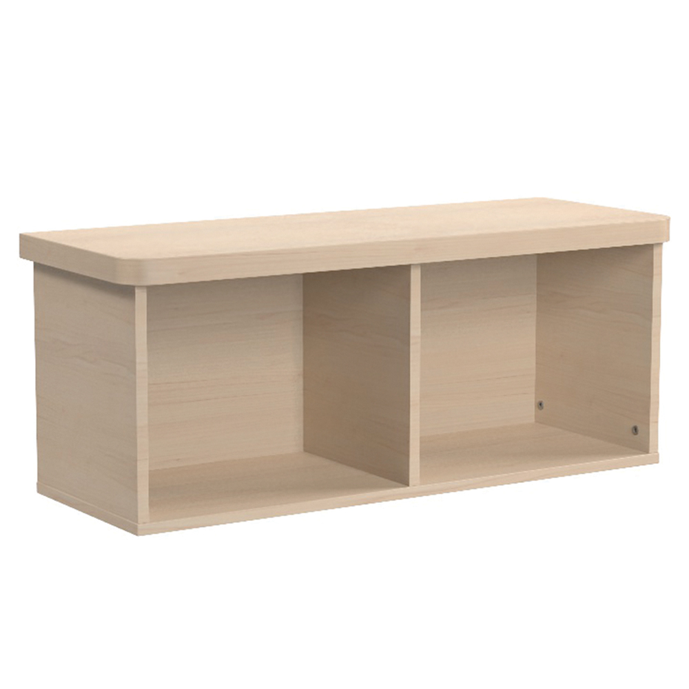 Étagère DANAÉ SIGNATURE mélaminé pour buffet 2 portes - L104xP39xH40 cm