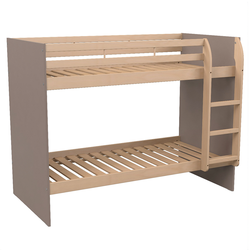 [MO-50312230] Lit superposé TERRA mélaminé sommier à lattes rigides - 80x200 cm