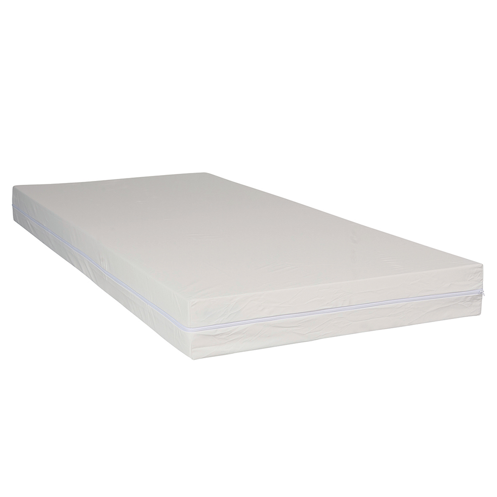 [MO-5636] Matelas SATIN ép.15 cm mousse polyuréthane 35 kg/m3 housse polyuréthane - 80x200 cm