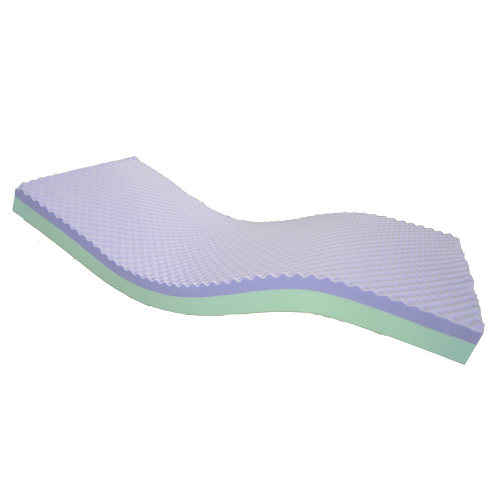 [MO-5930] Matelas ép.15 cm mousse viscoélastique 50 kg/m3 housse polyuréthane/polyester - 90x200 cm