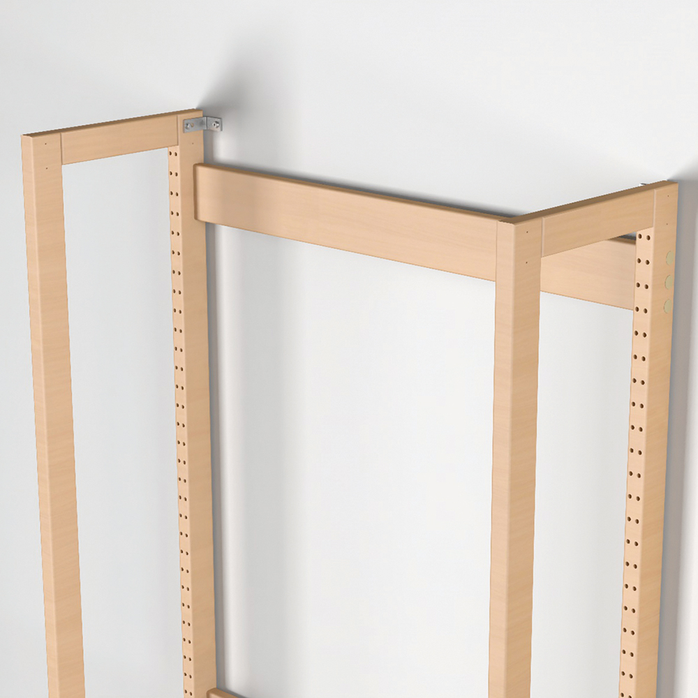 [MO-DBE000148] Kit fixation murale pour rayonnage simple face