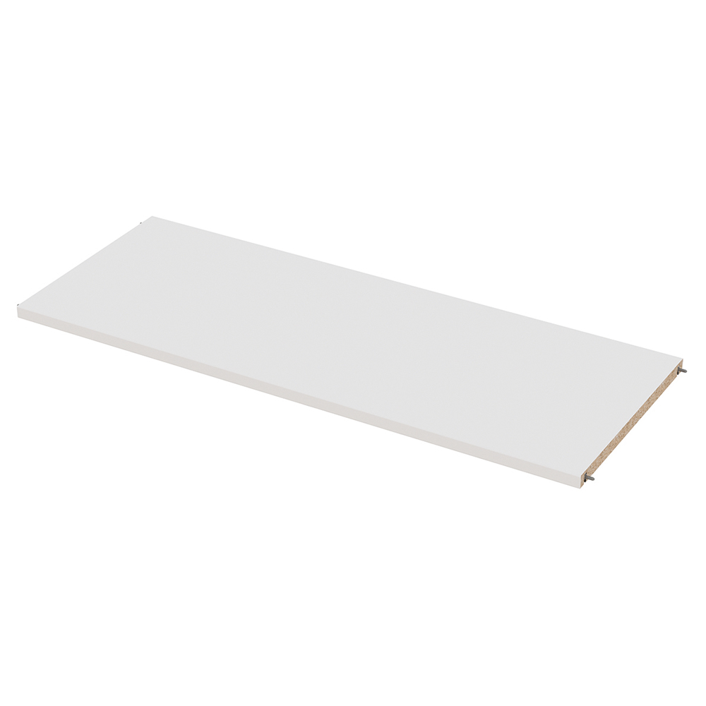[MO-DBE000433] Entablement haut NATUR simple face mélaminé pour rayonnage L90 cm