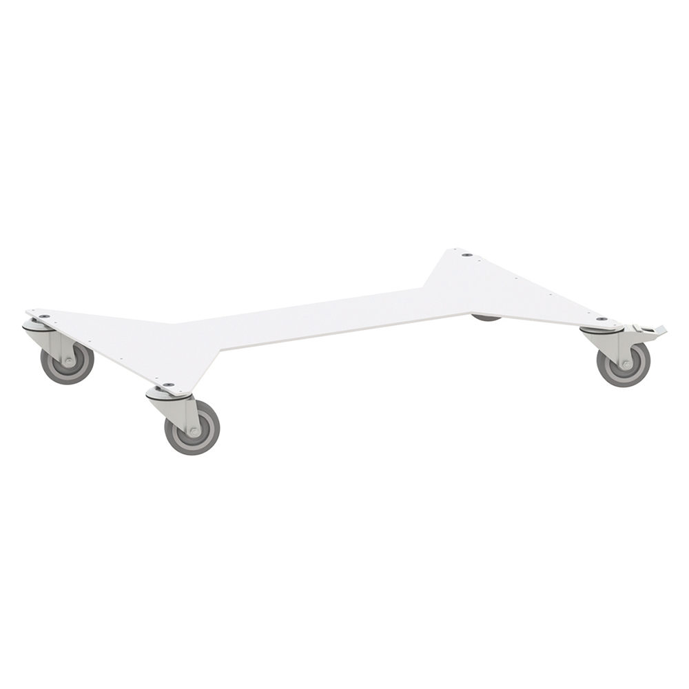 [MO-DBE000464] Châssis NATUR mobile époxy pour 1 rayonnage L90 cm