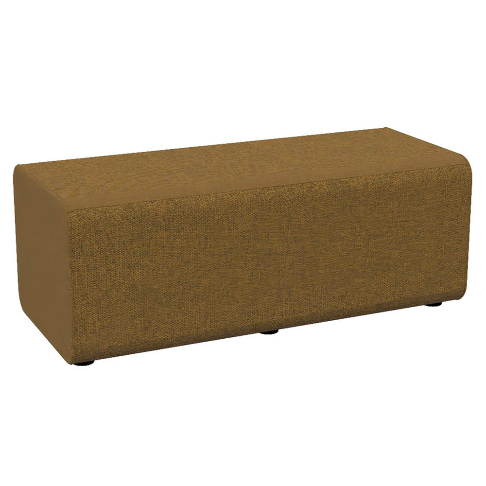 [MO-DFB000077] Pouf RAMY 2 places tissu STEP MELANGE - L120xP52xH46 cm