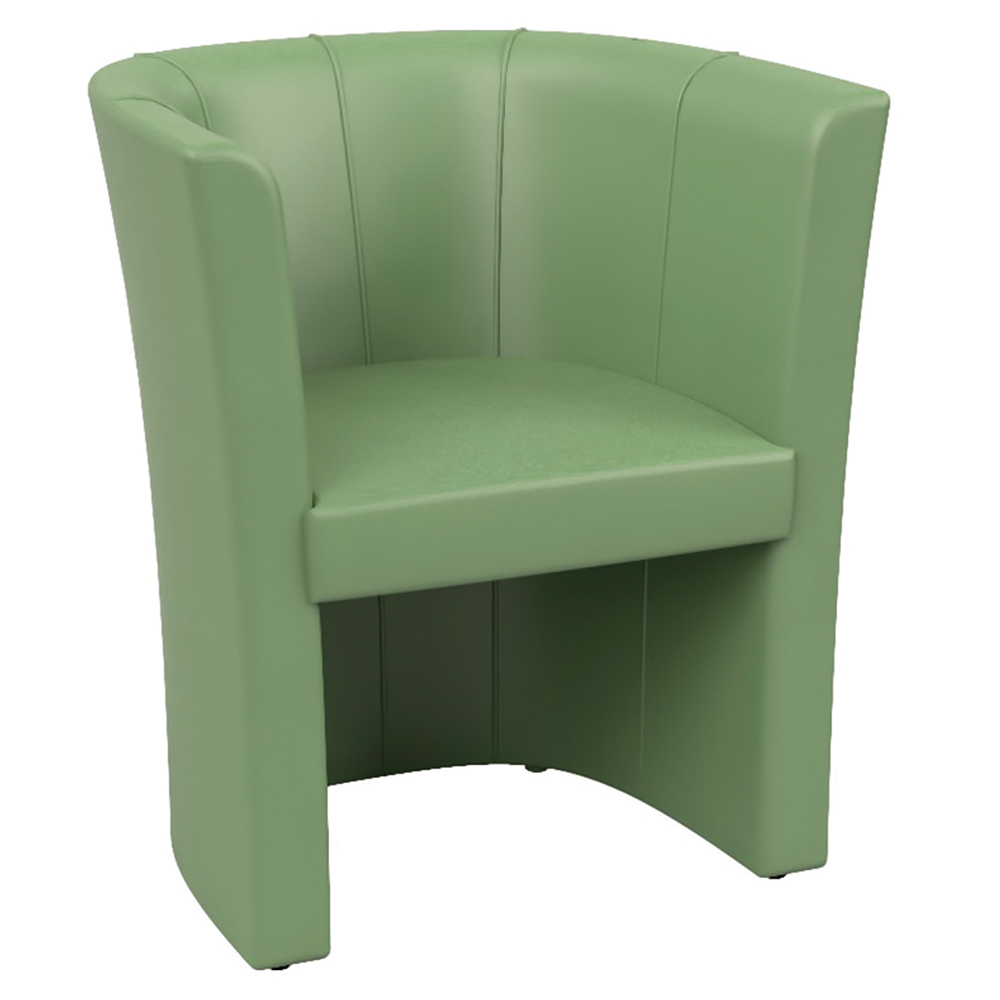 [MO-DFF000096] Fauteuil TUBE tissu enduit - L71,5xP62xH76,5 cm
