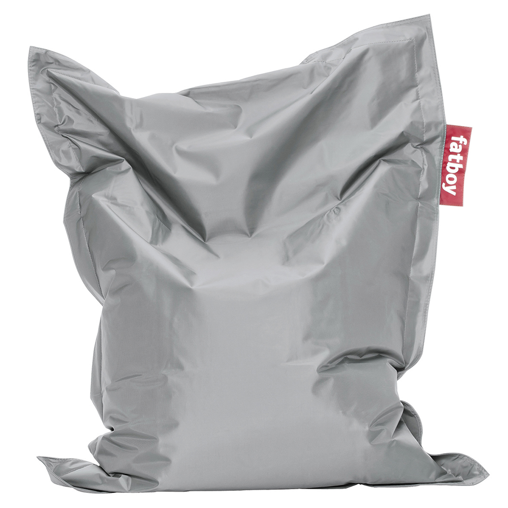 [MO-DFP000016] Pouf JUNIOR nylon - 130x100 cm - Silver