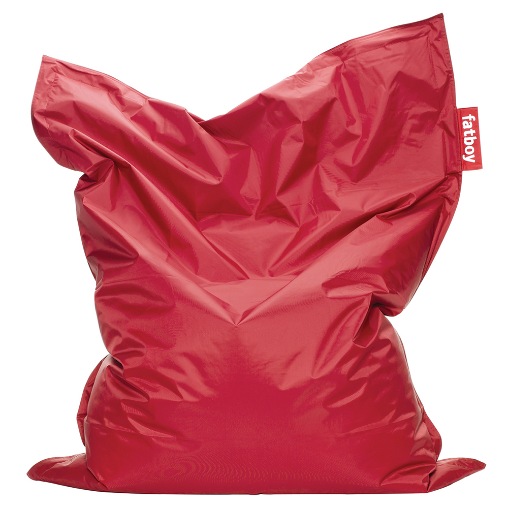 [MO-DFP000020] Pouf ORIGINAL nylon - 140x180 cm - Rouge