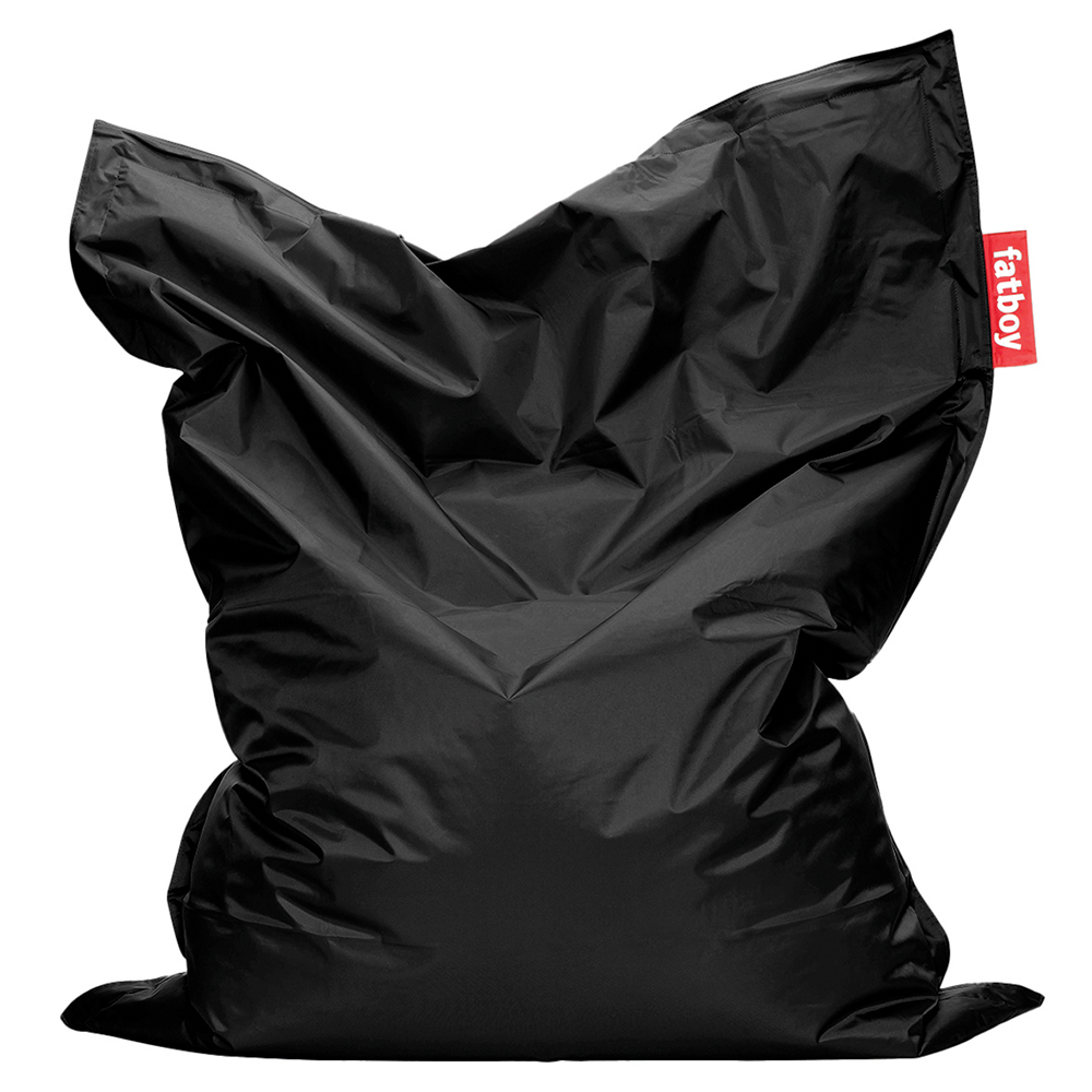 [MO-DFP000138] Pouf ORIGINAL nylon - 140x180 cm - Noir