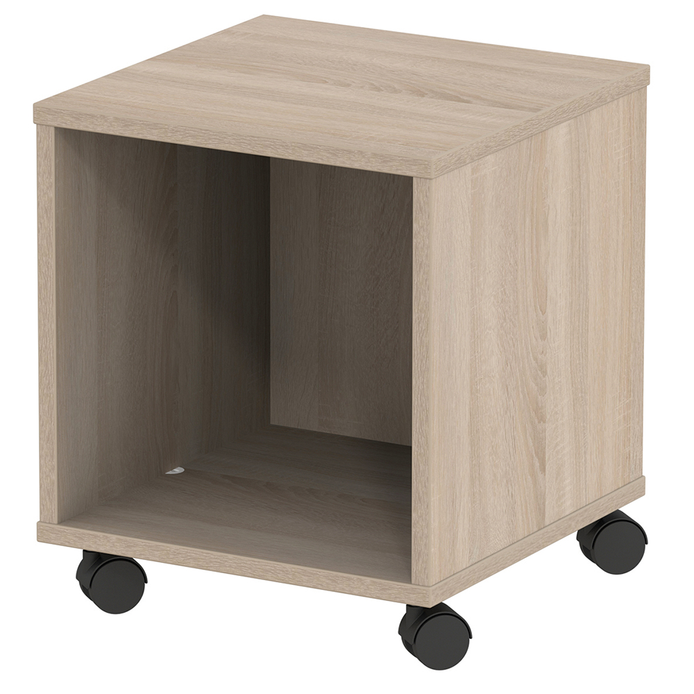 [MO-DLC000087] Chevet HABITAT mobile 1 niche mélaminé - L40xP40xH47cm