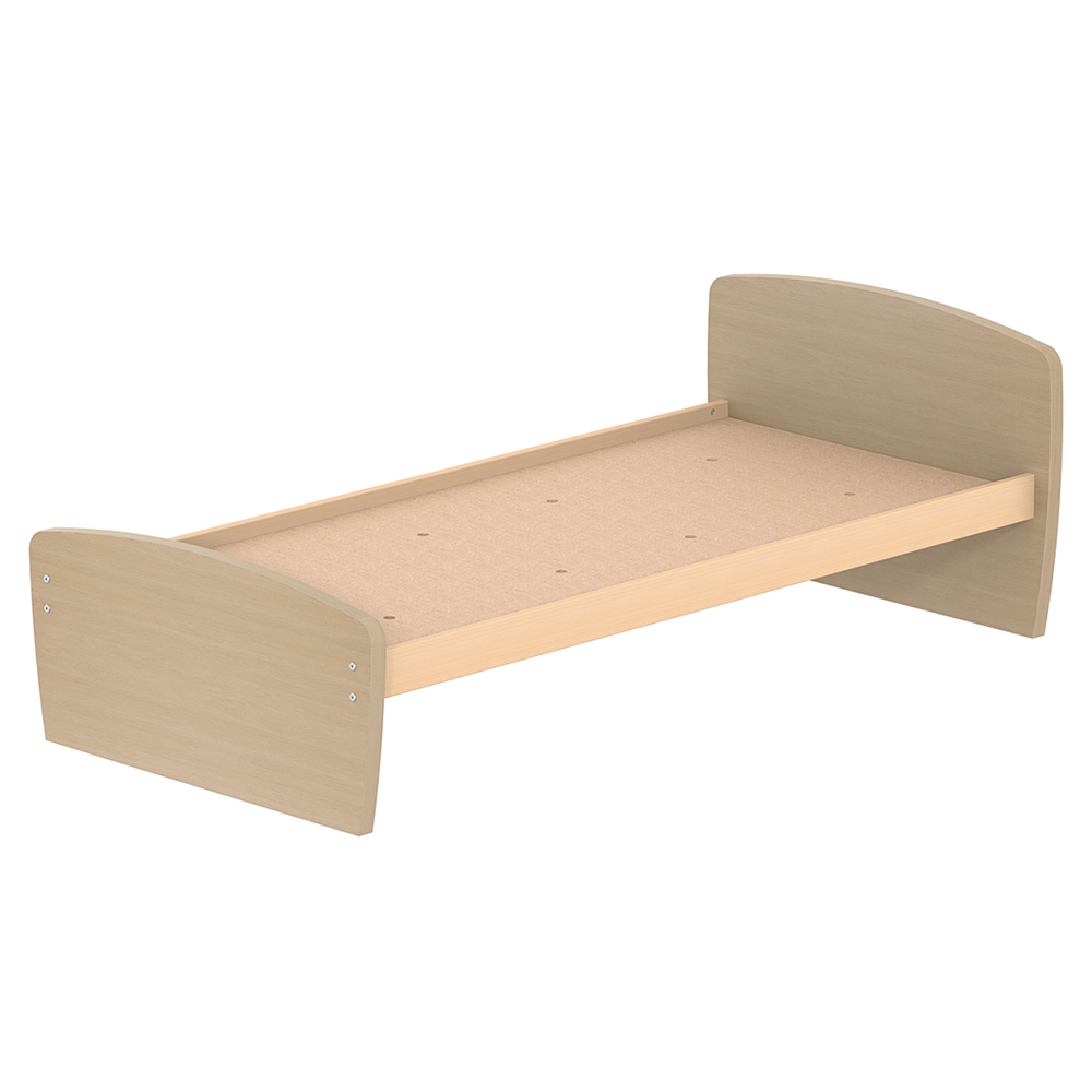 Lit DANAÉ SIGNATURE stratifié sommier aggloméré H34 cm - 90x200 cm