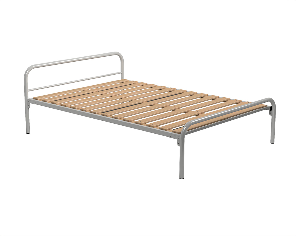 Lit MÉTIS époxy sommier à lattes rigides H38 cm - 140x190cm