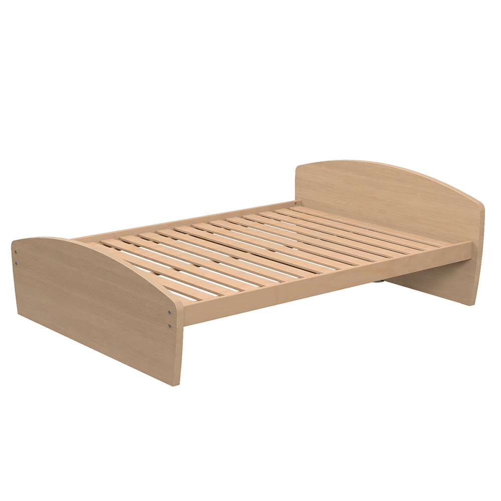 Lit DANAÉ SIGNATURE stratifié sommier à lattes rigides H34 cm - 140x200 cm