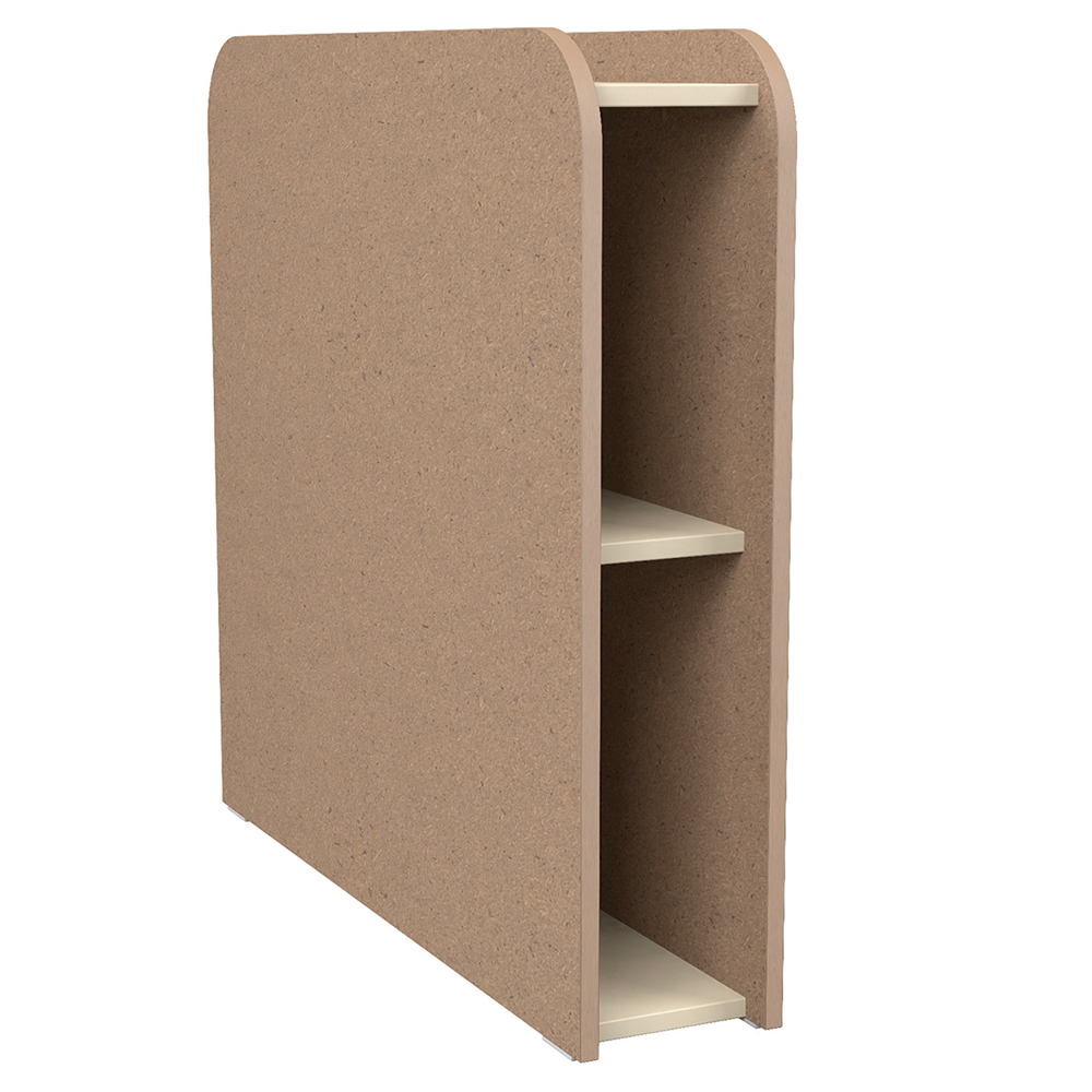 Tête de lit cosy COSMO pour lit L80 cm et sommier H50 cm - L85,5xP20,8xH90,5 cm