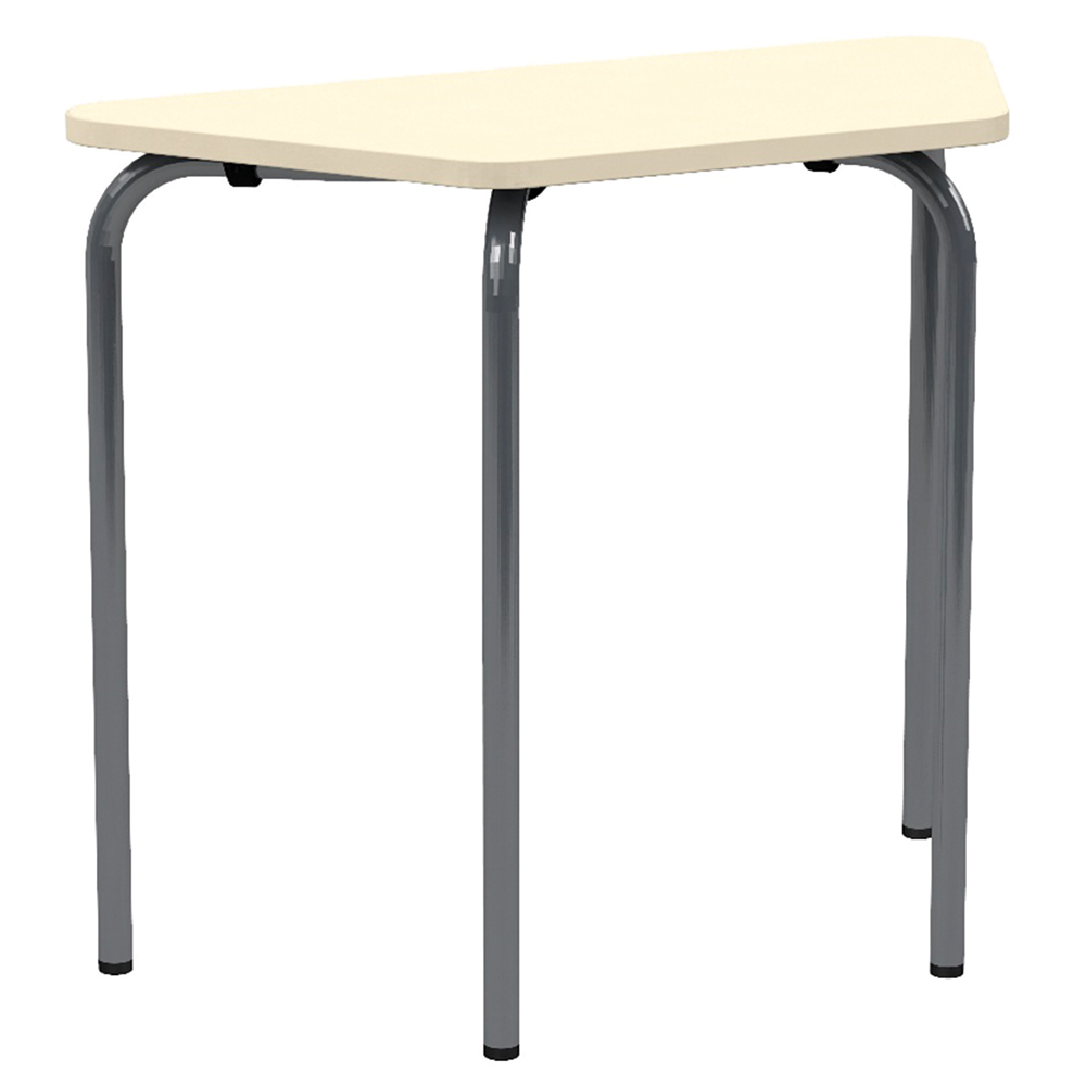 Table CONFIG II plateau ép.24 mm stratifié chant ABS piètement époxy - 90x43 cm - T6