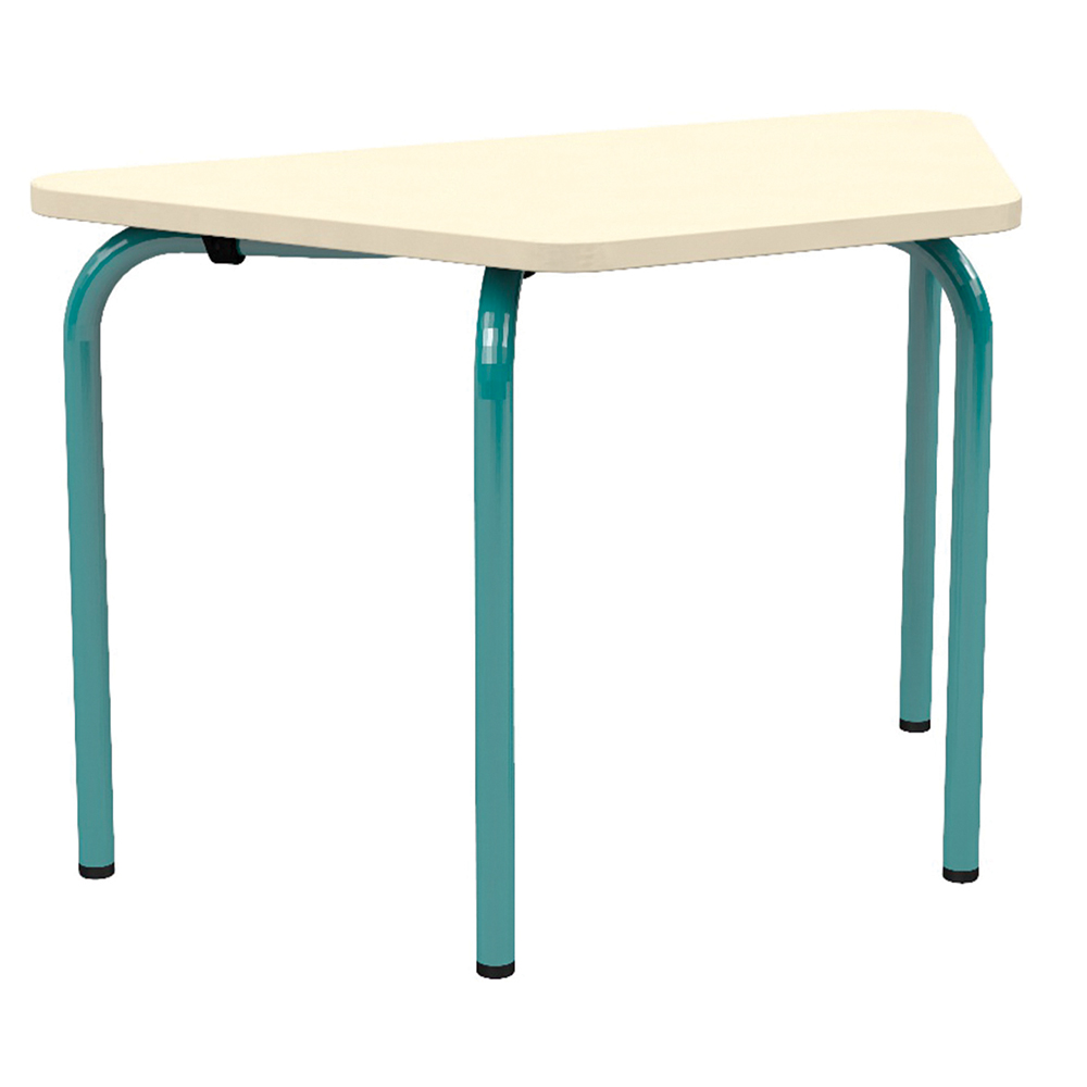 Table CONFIG II plateau ép.24 mm stratifié chant ABS piètement époxy - 90x50 cm - T1