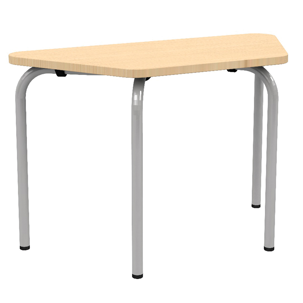 Table CONFIG II plateau ép.24 mm stratifié chant ABS piètement époxy - 90x43 cm - T1