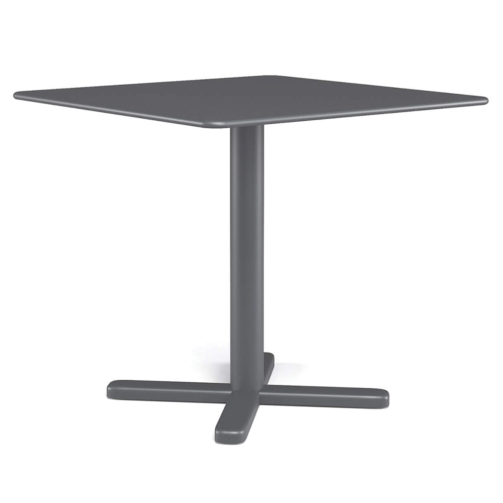 Table rabattable DARWIN acier 80x80 cm - T6