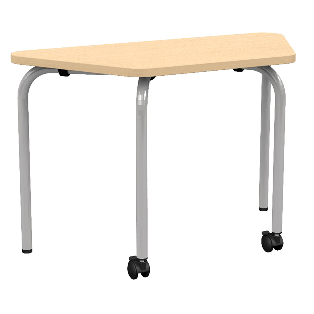[MO-DTS000108] Table CONFIG II mobile plateau ép.24 mm stratifié chant ABS piètement époxy - 90x43 cm - T3