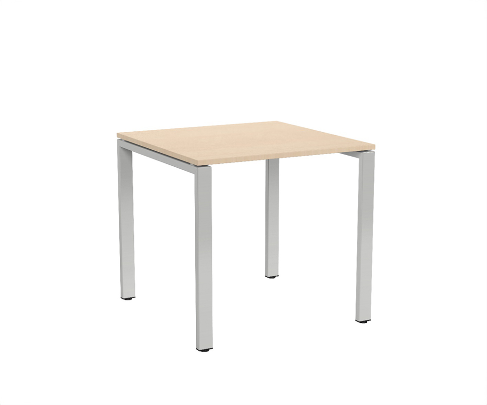 [MO-DTT001146] Table BENCH plateau ép.20,5 mm stratifié chant ABS piètement époxy - 80x80 cm - T6