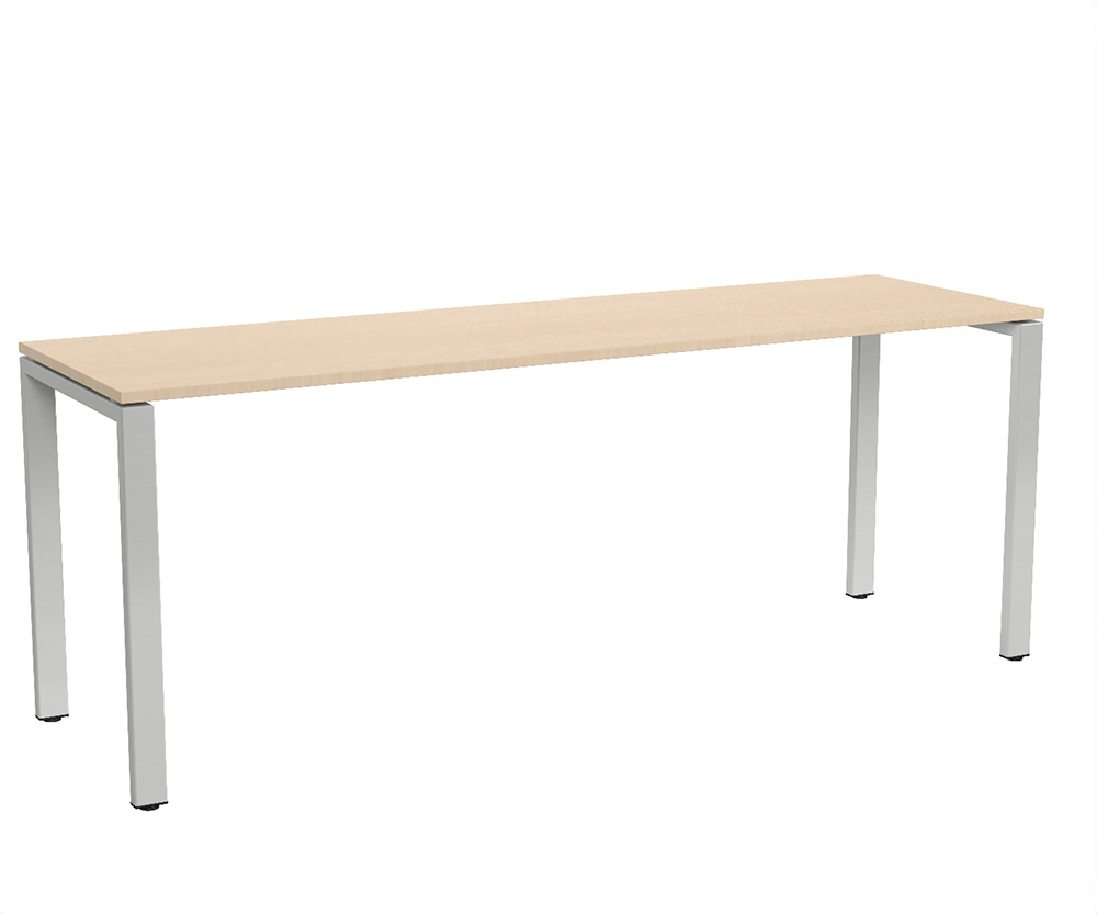 [MO-DTT001159] Table BENCH plateau ép.20,5 mm stratifié chant ABS piètement époxy - 200x60 cm - T6