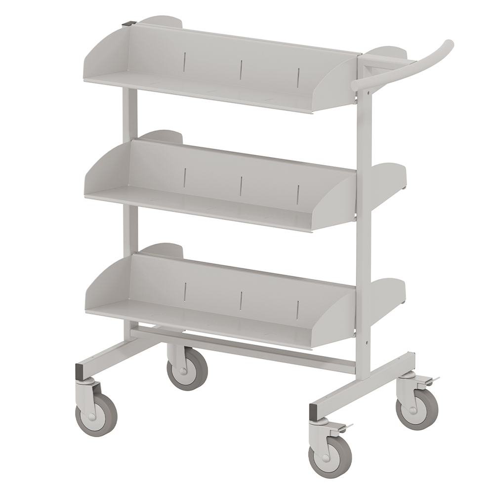 [MO-DWC000002] Chariot CLOVIS double face époxy - L79xP47,5xH93,5 cm