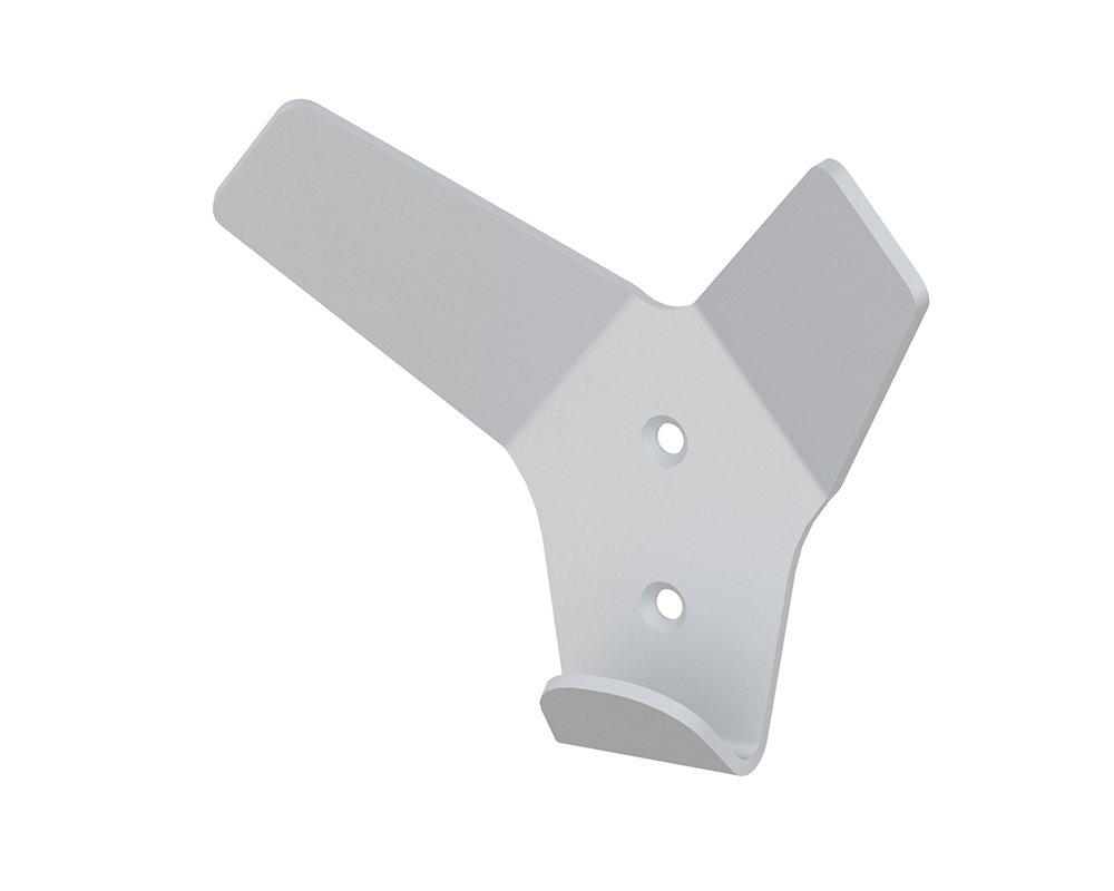 [MO-DWM000044] Patère YUPI époxy - L14,5xP4,5xH12,6 cm