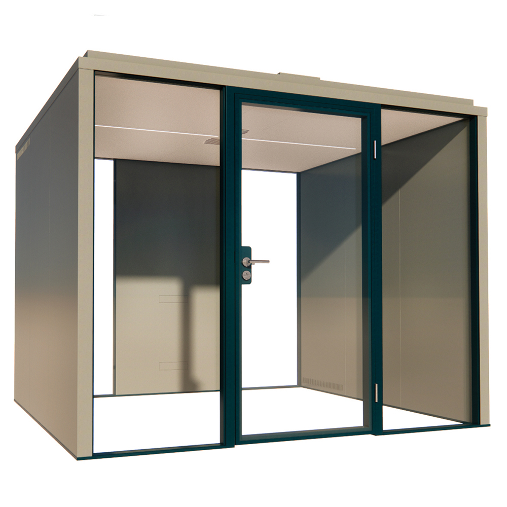 [MO-DWQ000017] Cabine acoustique FIZZ BOX M4 - 4 personnes - L287xP257xH229 cm