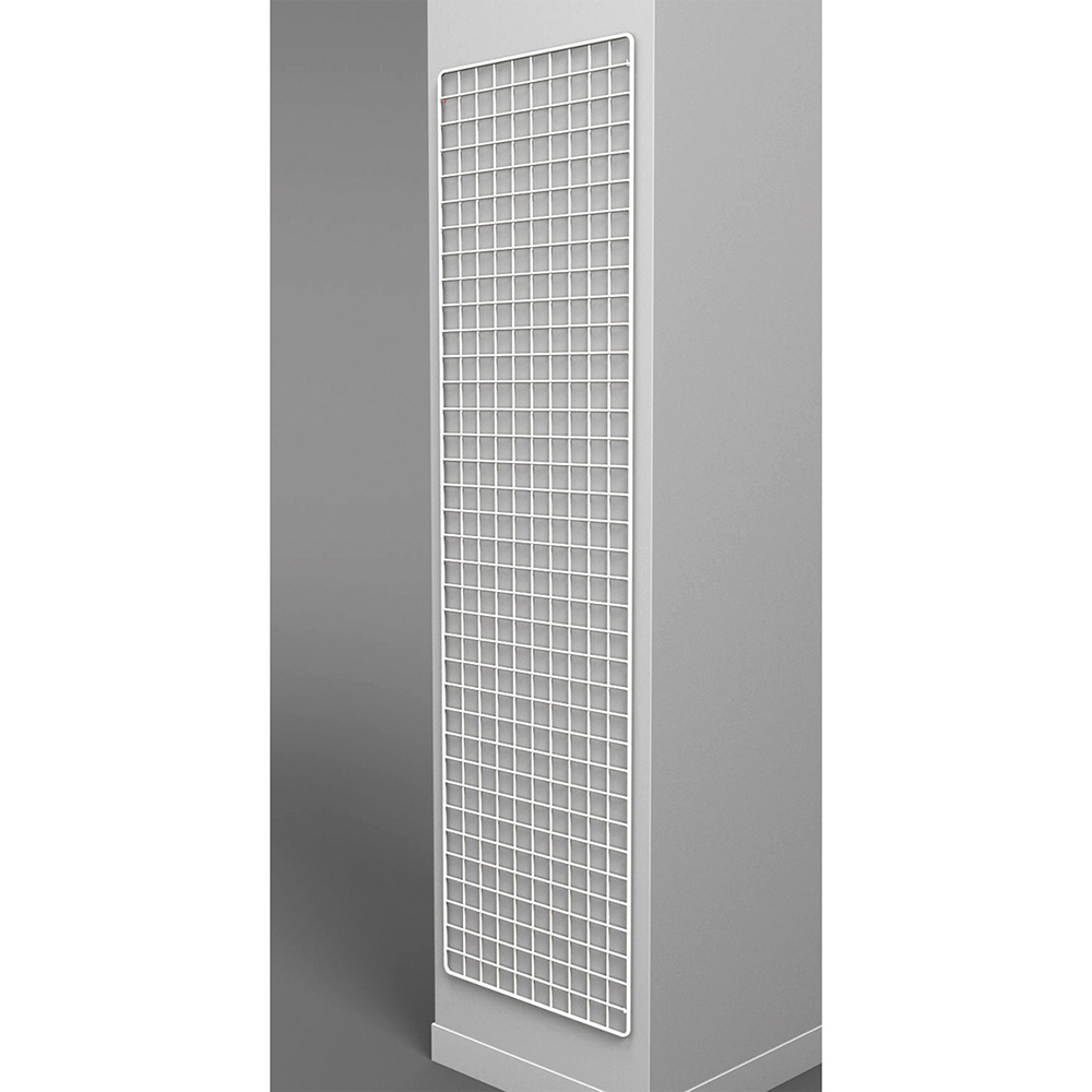 [MO-EKK000005] Panneau treillis maille 50x50 mm époxy - L51xH181 cm - Blanc