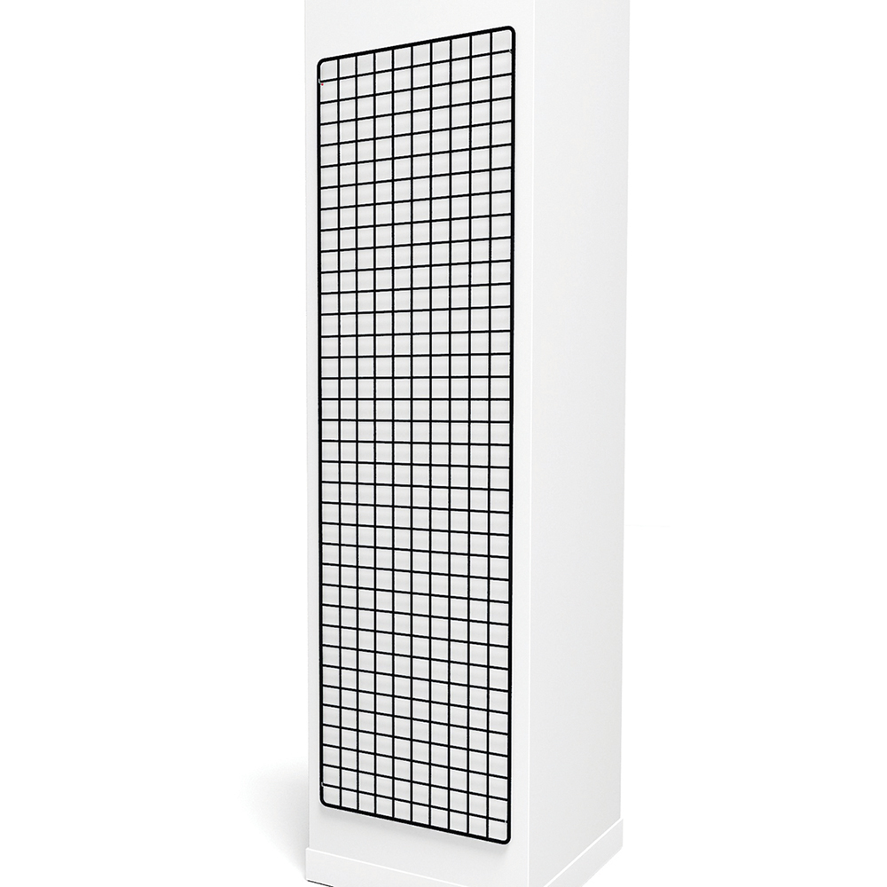 [MO-EKK000013] Panneau treillis maille 50x50 mm époxy - L51xH181 cm - Noir