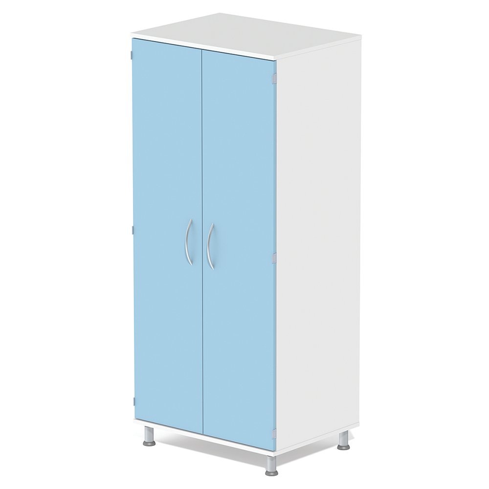 [MO-MAB1348T1/800] Armoire ACTIVE SUMMUM 2 portes mélaminé 2 portes toute penderie - L80xP60xH190 cm