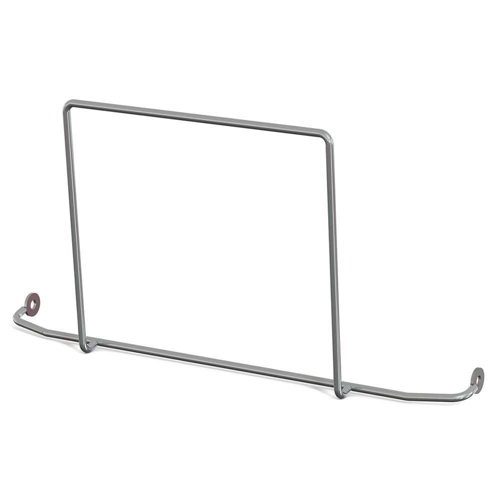 [MO-MJD1388] Range tablette repas chromé pour fauteuils médicaux sauf KOSI WT1400