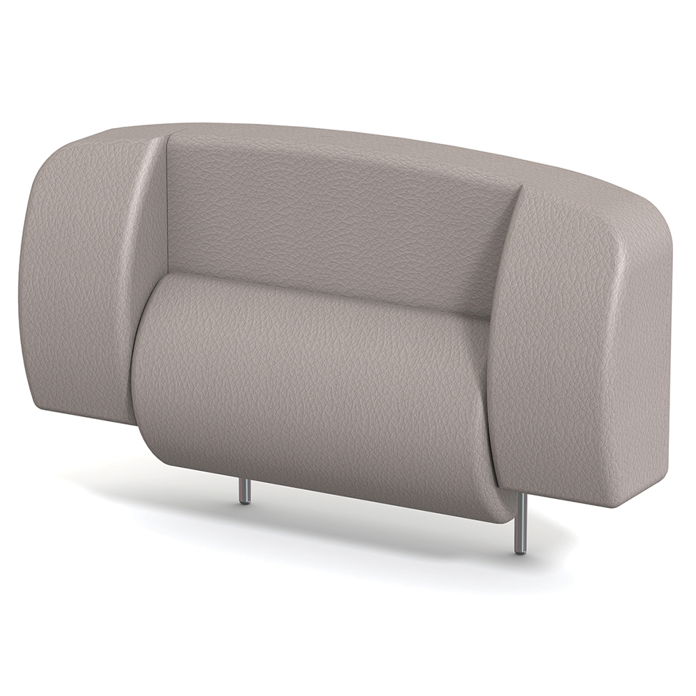 [MO-MJD1398] Têtière ergonomique tissu enduit pour fauteuils KLUB/KOMBI/KOSMO - L52xP14xH22,5 cm