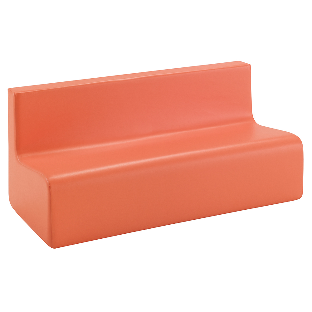 [S330000ZZZZ] Banquette LUTINS 3 places tissu enduit Comète - L105xP47xH48 cm - Kid's HA 24 cm