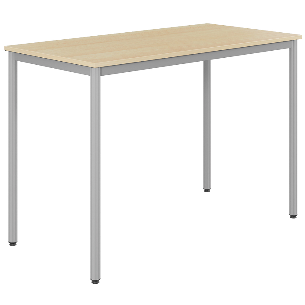 Mange-debout CARÉLIE plateau ép.24 mm stratifié chant ABS piètement époxy - 160x80 cm - H110 cm