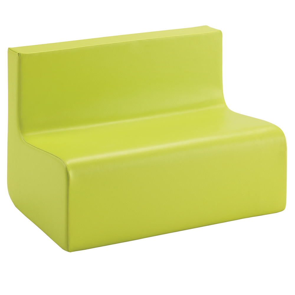 [S329900ZZZZ] Banquette LUTINS 2 places tissu enduit Comète - L70xP47xH48 cm - Kid's HA 24 cm