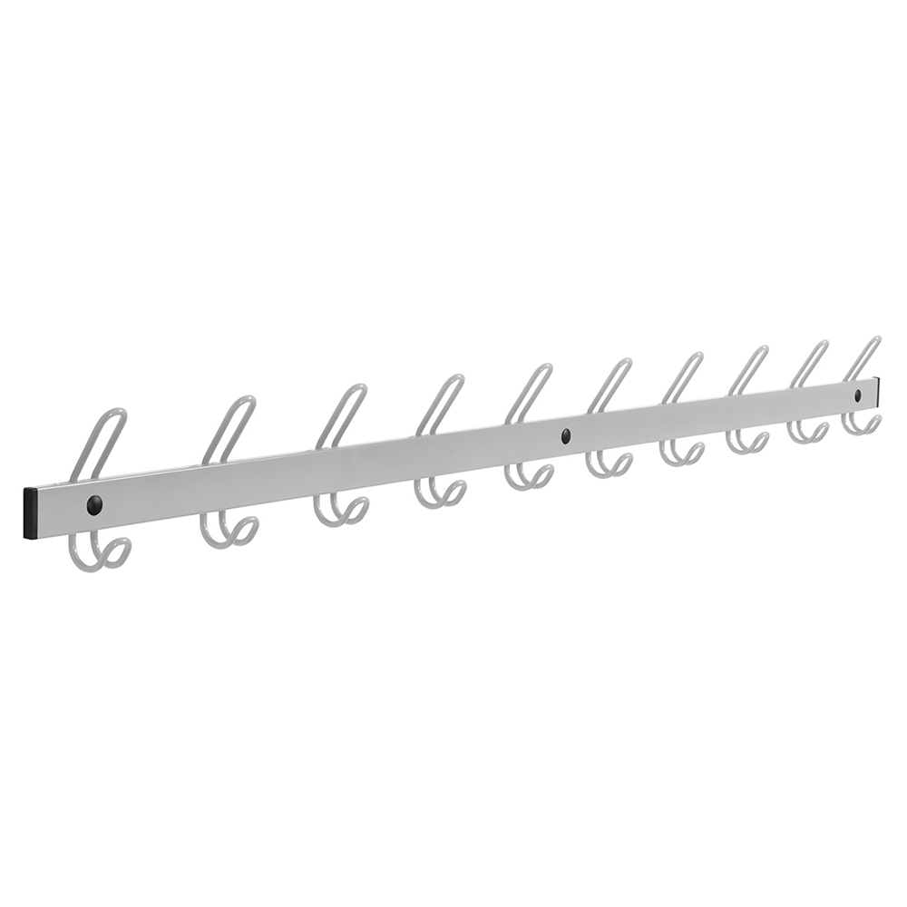 [S341000ZZEP] Patères 10 patères époxy - L150xP6,5xH16,5 cm