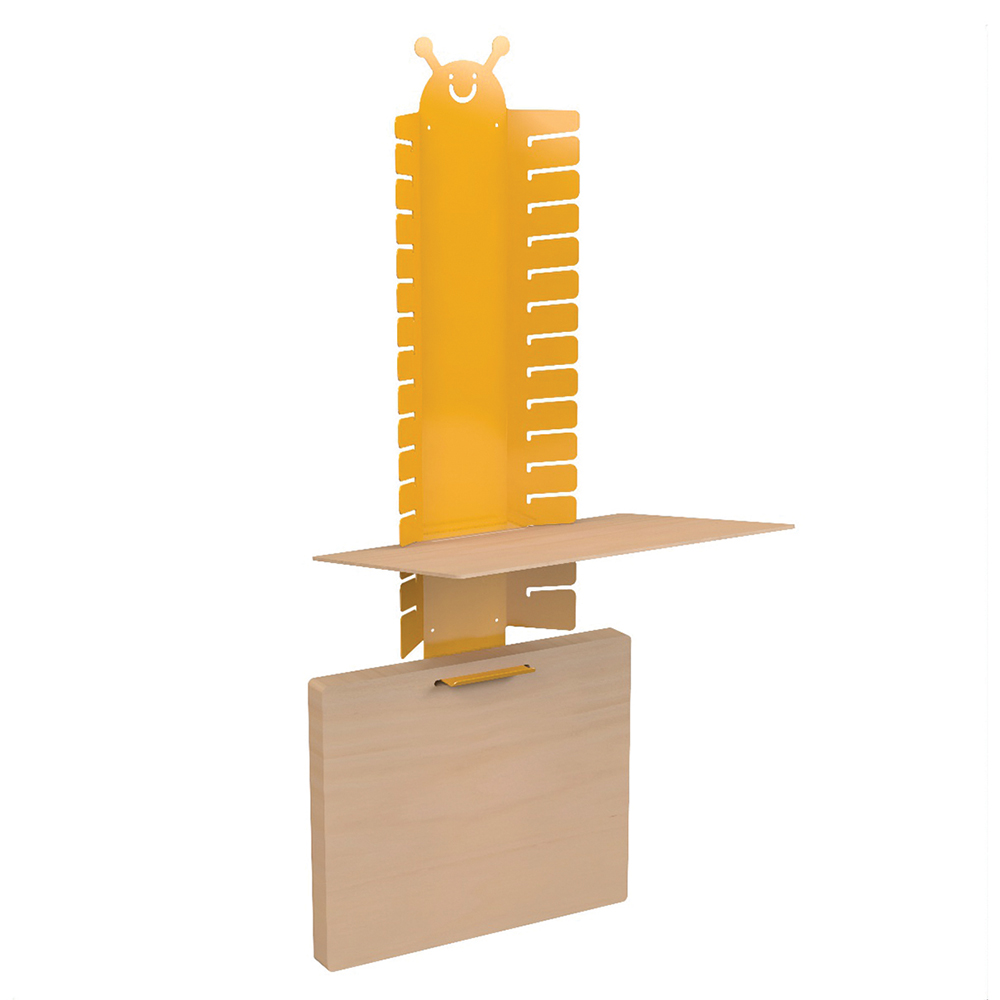 [S452970ZZEP] Séchoir à dessins PICCOLO époxy 15 tablettes MDF - L55xP48xH140 cm