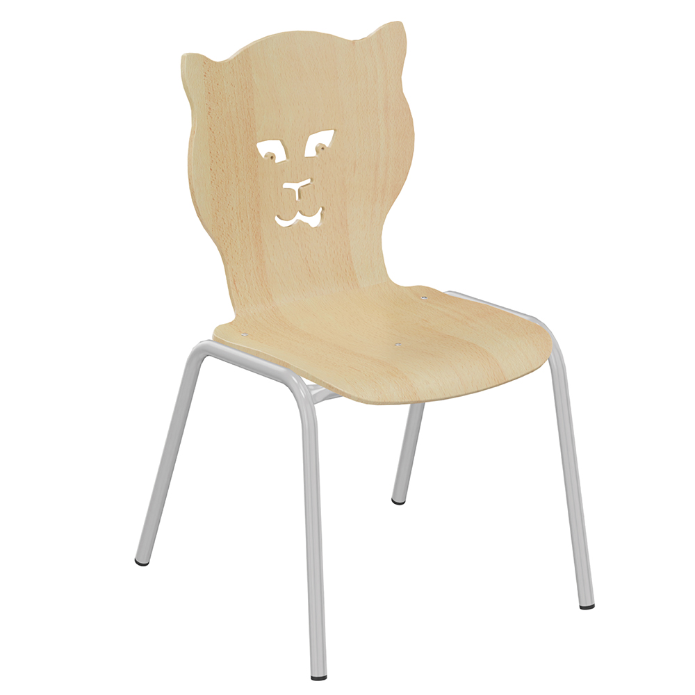 [SA41323ZZEP] Chaise NÉMO II coque Y1 Nala bois Blueprotech® piètement époxy - T3