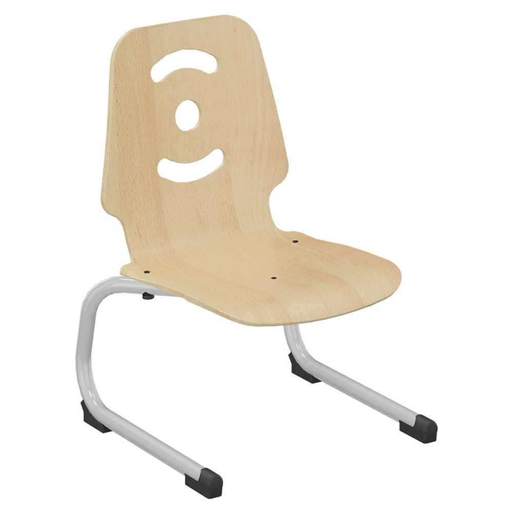 [SA42321ZZEP] Chaise SWEET II coque C13 Happy bois Blueprotech® piètement époxy - T1