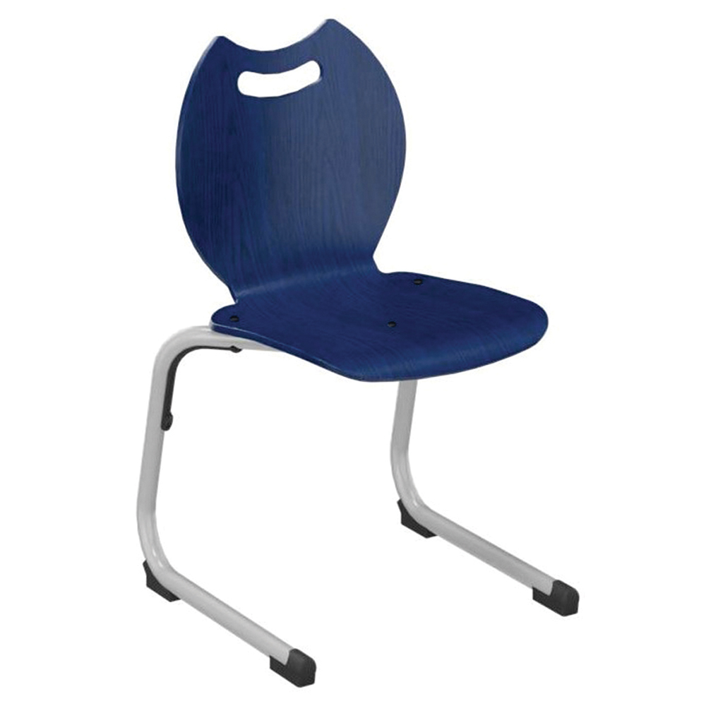[SA50124ZZEP] Chaise SWEET II coque Bandana bois teinté piètement époxy - T4